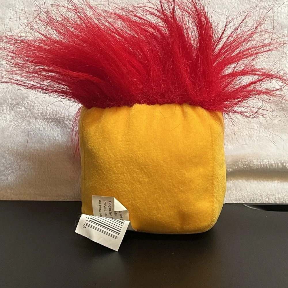 2006 FurrBallz Talking Dee Hey BlockHead Plush Slammer Works Red Hair Walmart